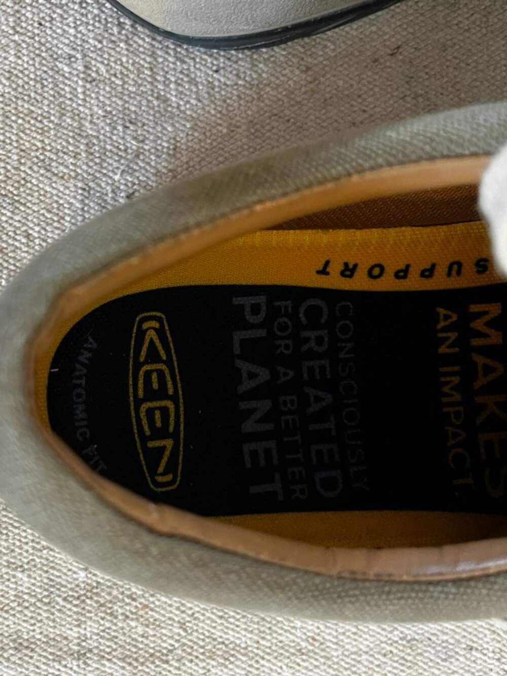 Keen Men's Austin Canvas Oxford  Safari Canvas Outdoor Shoes Sz 13 - Picture 6 of 11